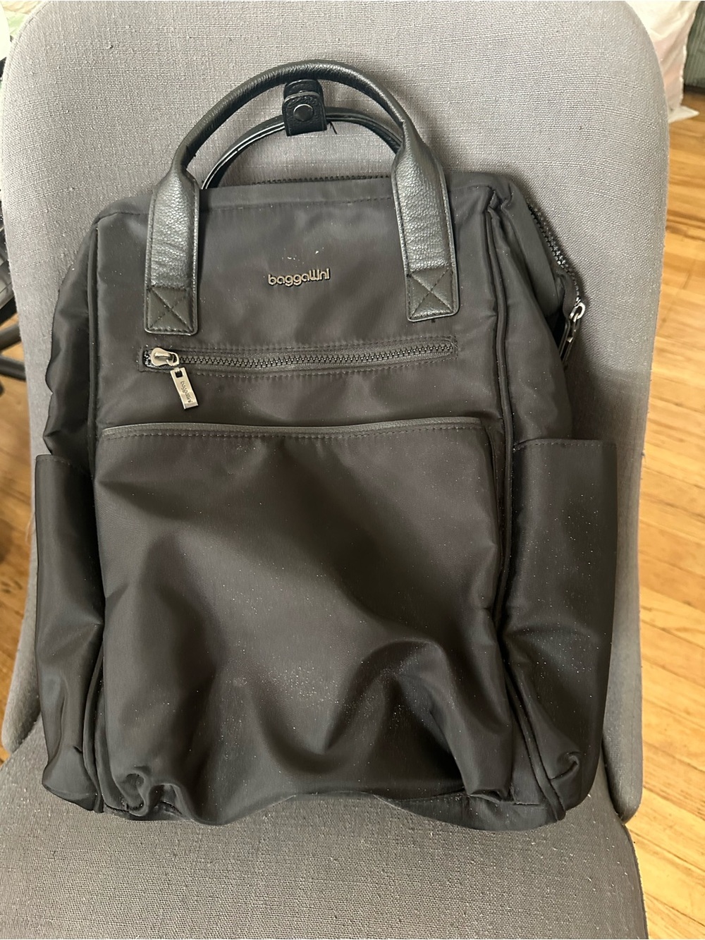 Baggallini Black Women's Laptop Backpack